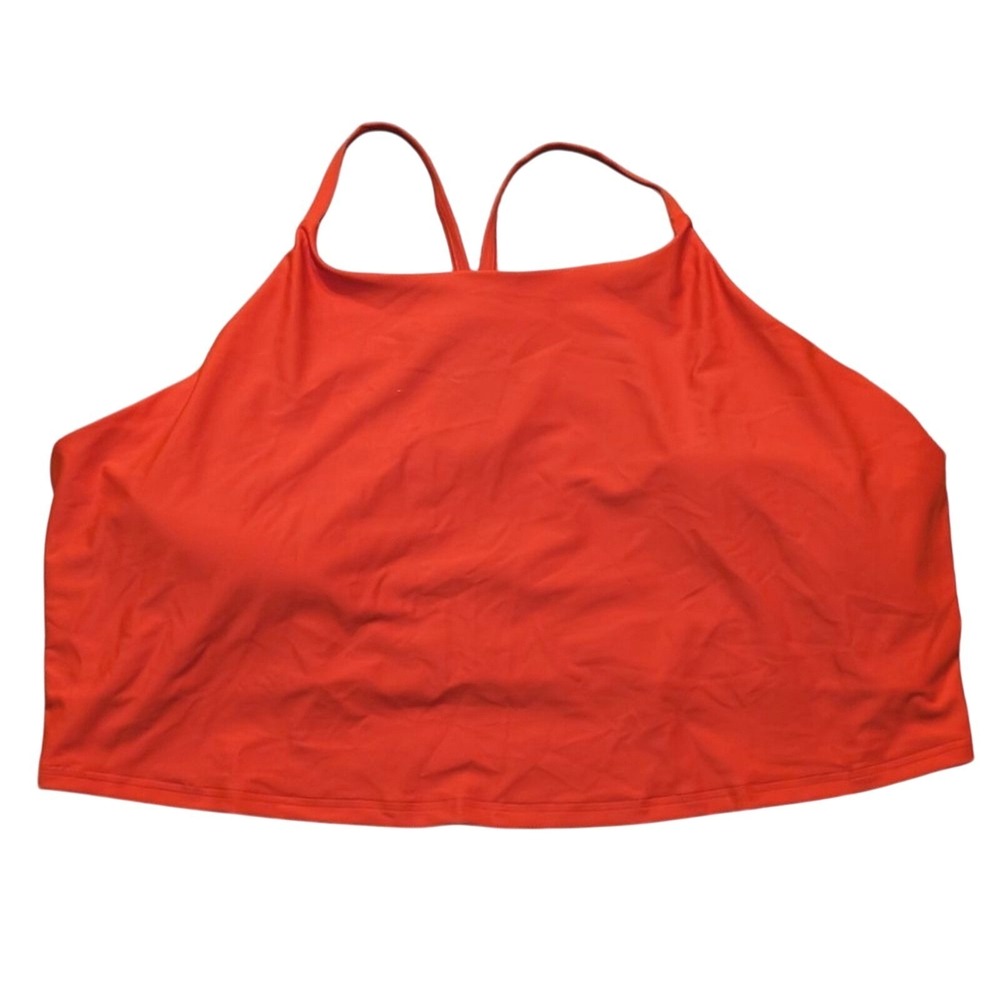 Old Navy Active Built in Bra Athletic Tank Top Womens Plus 4X Powersoft Red